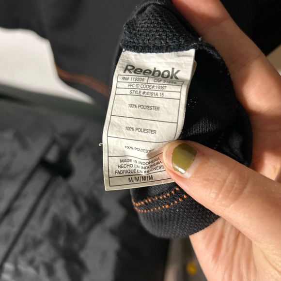 Reebok Philadelphia Flyers 1/4 Zip Pullover Mens Size M - Picture 5 of 6